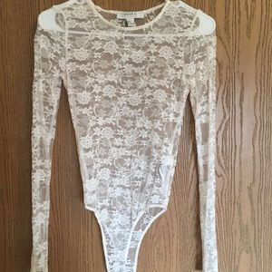 Forever 21 Lace Bodysuit